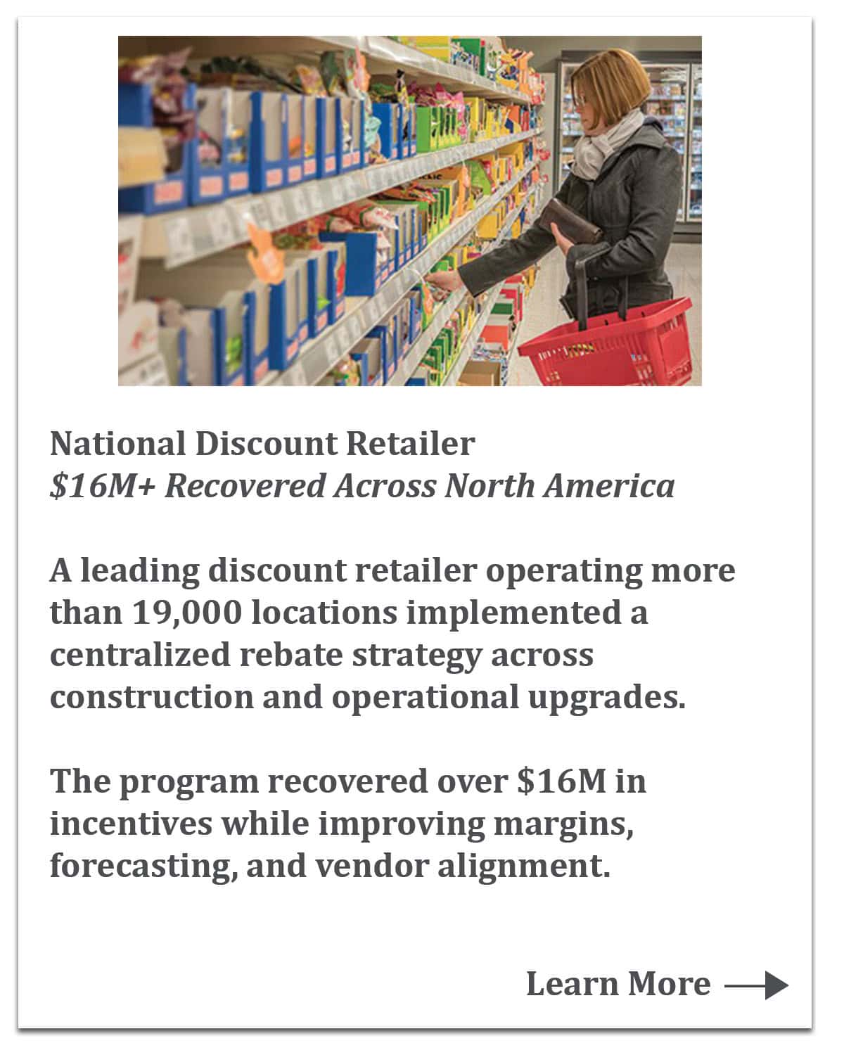 16M Recovered Rebates Across North America 16M Recovered Rebates Across North America