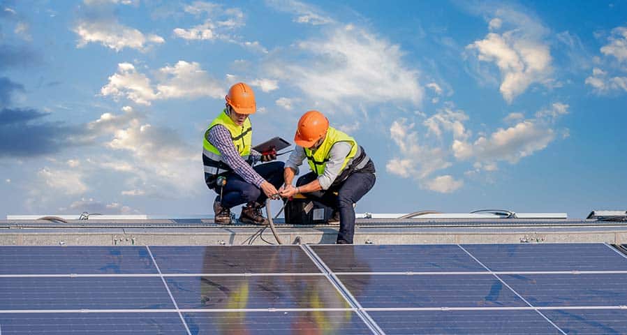 solar plus battery storage
